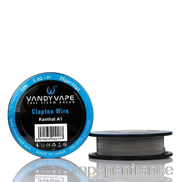 Bobines De Fil Spécial Vandy Vape Ka1 Clapton - 26ga+32ga - 10ft - Stylo Vape 3,5ohm